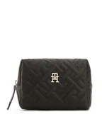 Kosmetyczki, organizery i kuferki - Tommy Hilfiger Kosmetyczka Th Flow Washbag AW0AW14339 Czarny - miniaturka - grafika 1