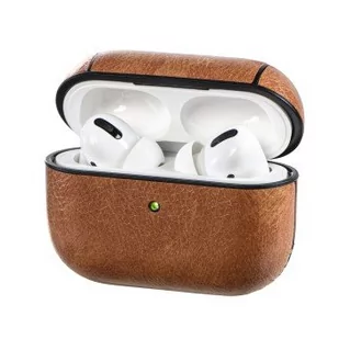 Hama Etui do Apple AirPods Pro, imitacja skóry, z paskiem sportowym, brązowe 00122069 - Akcesoria do słuchawek - miniaturka - grafika 1