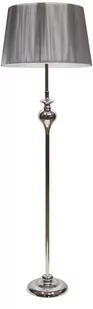 Candellux GILLENIA Lampa podłogowa Srebrny 1x60W E27 51-11947 - Lampy stojące - miniaturka - grafika 1