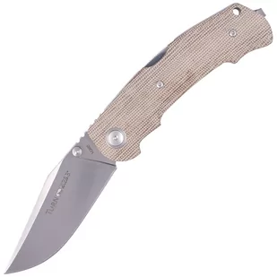 Nóż składany Viper Turn Essential Natural Canvas Micarta, Satin M390 by Fabrizio Silvestrelli (V5988CN) - Noże - miniaturka - grafika 1