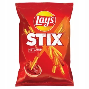Lay's Stix Chipsy ziemniaczane o smaku ketchupowym 130 g - Chipsy - miniaturka - grafika 1