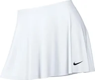 Spódnice - Nike Damska sukienka W Nkdf Vcty Skrt Mrregflcy, biały/czarny, S - miniaturka - grafika 1