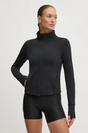 Bluzy damskie - Under Armour bluza treningowa Meridian kolor czarny gładka 1379157 - miniaturka - grafika 1