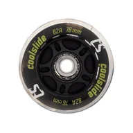 Akcesoria do skatingu - Kółka do rolek COOLSLIDE LED WHEEL 76 M000210544 – Czarny - miniaturka - grafika 1