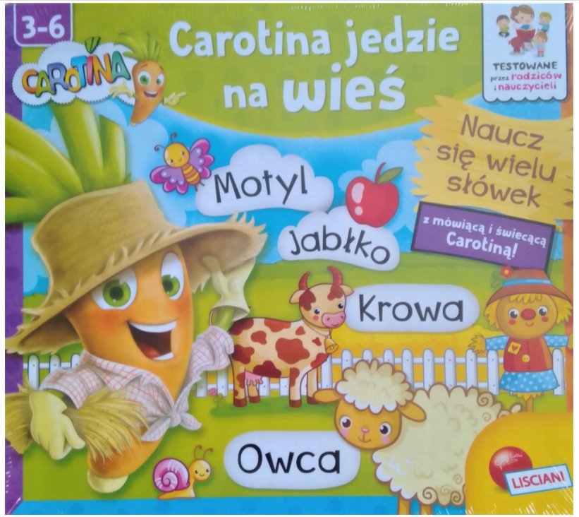 Carotina Jedzie na wieś Gra planszowa długopis