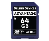 Karty pamięci - Delkin Devices 64GB SDXC Advantage 660X UHS-I U3 V30 - miniaturka - grafika 1