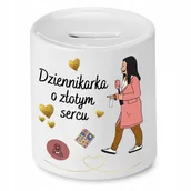 Skarbonki - Skarbonka dla Oskara na Urodziny Idealny Prezent z Nadrukiem ze Zdjęciem + Opakowanie na prezent (wzór 03) - miniaturka - grafika 1