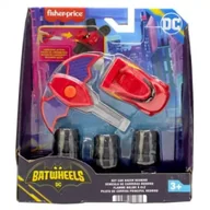 Samochody i pojazdy dla dzieci - Fisher Price Batwheels Pojazd i kluczyk HRJ55 Mattel - miniaturka - grafika 1