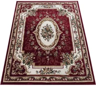 Dywany - Stylowy prostokątny dywan bordowy rozeta B2-M86 - miniaturka - grafika 1