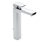 Baterie umywalkowe - Roca - Bateria umywalkowa + wylewka L90 27,6 cm chrom błyszczący - miniaturka - grafika 1