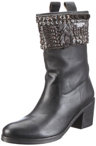 Coral Blue CB.K311009 kozaki damskie, czarny - czarny Bla - 40 EU