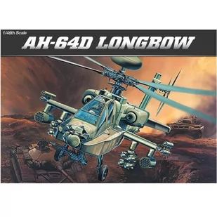 Academy, AH64D Longbow, Model do sklejania, 10+ - Modele do sklejania - miniaturka - grafika 1
