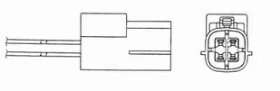 Sonda lambda NGK OZA544-N14 22690AX000 - Sondy lambda - miniaturka - grafika 1