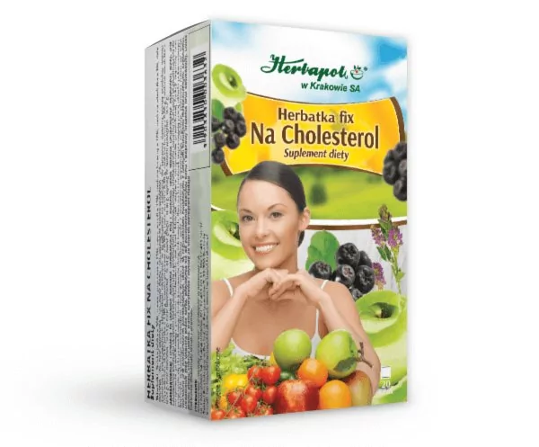 Herbapol KRAKÓW Herbatka na cholesterol 2 g x 20 sasz