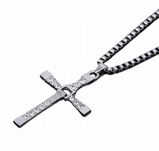 Naszyjnik Krzyżyk Vin Diesel Toretto Szybcy i Wściekli Fast And Fourious