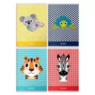 Zeszyty szkolne - Herlitz zeszyt 32 A5 kratka Cute Animals - miniaturka - grafika 1