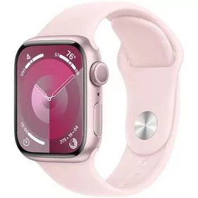 Apple Watch Series 9 GPS 41mm Aluminium Sport S/M Różowy - Smartwatch - miniaturka - grafika 2