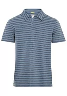 Koszulki męskie - camel active Męski 409965/1P57 T-shirt męski, niebieski (Stone Blue), XL, Stone Blue, XL - miniaturka - grafika 1