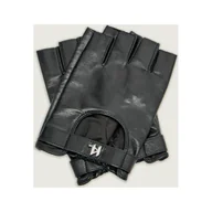 Rękawiczki - Karl Lagerfeld Skórzane mitenki K/monogram - miniaturka - grafika 1