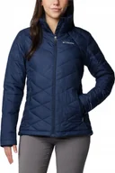 Kurtki i kamizelki sportowe damskie - Columbia Heavenly Jacket 1788661464 Granatowe S - miniaturka - grafika 1