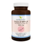 Suplementy naturalne - Medverita Olej z Kryla antarktycznego Suplement diety 60 kaps. - miniaturka - grafika 1