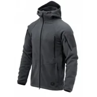 Odzież taktyczna i umundurowanie - Bluza Helikon-Tex Patriot Mk 2 - Hybrid Fleece - Shadow Grey / Czarna XXL - miniaturka - grafika 1