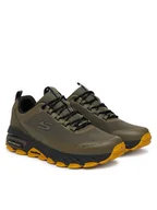 Buty trekkingowe męskie - Skechers Trekkingi MAX PROTECT PROMOTE 237669/OLV Zielony - miniaturka - grafika 1