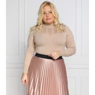 Swetry damskie - Persona by Marina Rinaldi Wełniany golf AVO PLUS SIZE | Slim Fit - miniaturka - grafika 1
