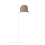 Lampy stojące - Nowoczesna lampa podłogowa, Rijad, 43x156 cm, beżowy klosz - miniaturka - grafika 1