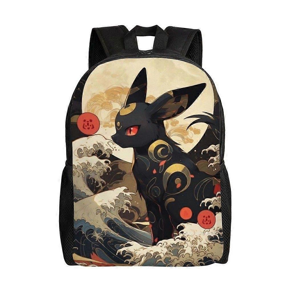 Eevee Wszechstronny plecak Zmywalny plecak szkolny w stylu casual Modna torba na komputer z tkaniny Oxford Unisex-hjka4224