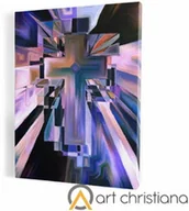 Ikony i obrazy sakralne - Krzyż, obraz na płótnie canvas - miniaturka - grafika 1