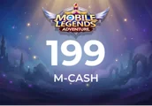 Kody i doładowania cyfrowe - Mobile Legends: Adventure - 199 M-Cash Direct Top-Up - GLOBAL - miniaturka - grafika 1