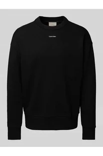 Bluza o kroju oversized z nadrukiem z logo - CK Calvin Klein - Bluzy męskie - miniaturka - grafika 1