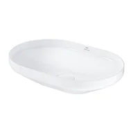 Umywalki - Grohe Airio Umywalka nablatowa 60x40x12 cm bez przelewu, biel alpejska z powłoką PureGuard 3996600H - miniaturka - grafika 1