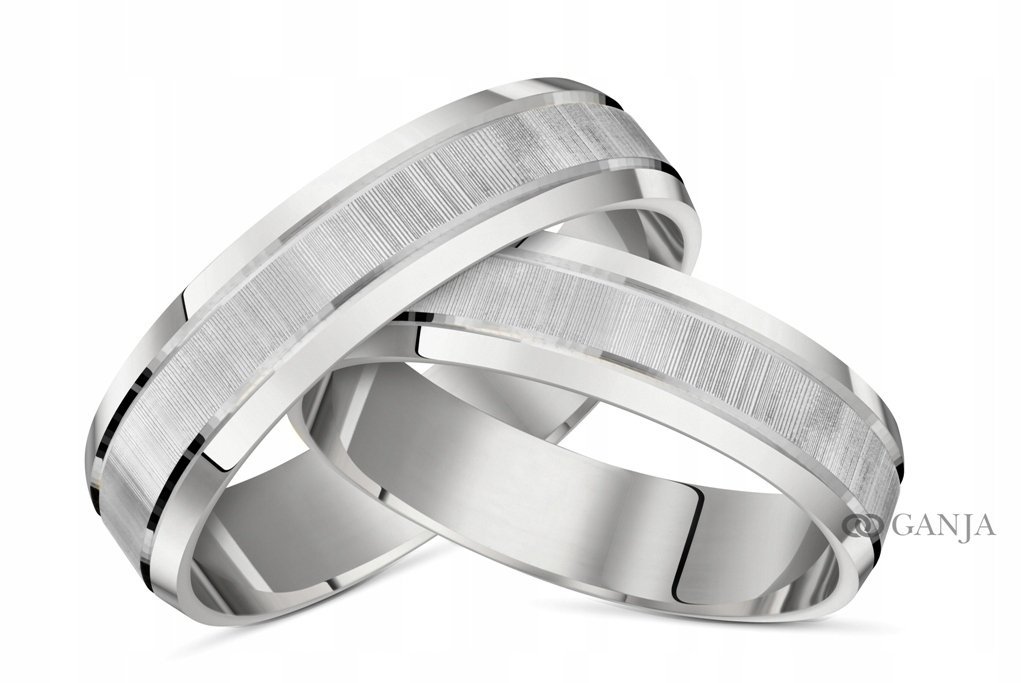 Obrączka srebrna 925+GRAWER 5mmOB71 bezszwowe ŚLUB