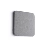 Płyty i maty izolacyjne - Panel akustyczny POLY, zaokrąglone rogi, 600x600x56 mm, ścienny, fioletowy - miniaturka - grafika 1