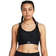 Bielizna sportowa damska - Biustonosz treningowy Under Armour UA Infinity High 2.0 Bra - czarny - miniaturka - grafika 1