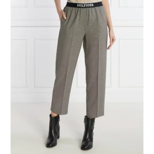 Tommy Hilfiger Spodnie chino | Regular Fit - Spodnie damskie - miniaturka - grafika 1