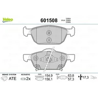 Klocki hamulcowe - Klocki hamulcowe - komplet VALEO 601508 - miniaturka - grafika 1