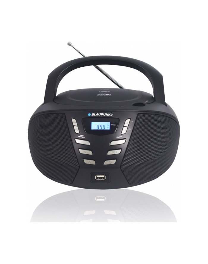 blaupunkt Boombox FM PLL CD/MP3/USB/AUX czarny
