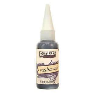 Tusz Media Ink 20 ml - blackcurrent - Decoupage - miniaturka - grafika 1