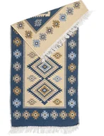 Dywany - MULTI-DECOR Dywan Kilim niebieski 80 x 150 cm - miniaturka - grafika 1