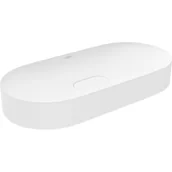 Umywalki - Mexen Sofia umywalka nablatowa z konglomeratu 70 x 35 cm, biała - 23067001 - miniaturka - grafika 1