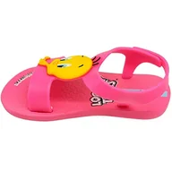 Buty dla dziewczynek - Ipanema Dziewczęce Looney Tunes płaskie sandały, Róża - 25 EU - miniaturka - grafika 1