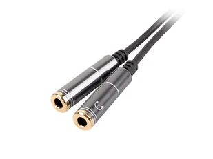 Natec Adapter audio Minijack->2x Minijack GENESIS A20 NKA-0729 - Adaptery i przejściówki - miniaturka - grafika 4
