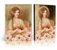 Ikony i obrazy sakralne - Ikona religijna Święta Dorota - miniaturka - grafika 1