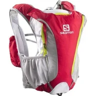 Plecaki - Plecak Salomon Skin PRO 14+3 SET RED/WHITE/GECKO 371646 - miniaturka - grafika 1