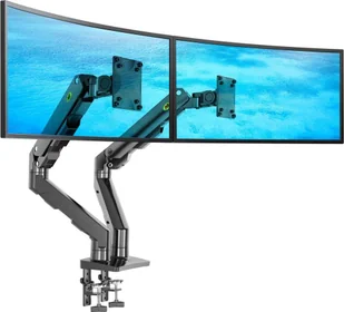 NB Uchwyt biurkowy na 2 monitory 27" - 34" G55 - Uchwyty do monitorów - miniaturka - grafika 1