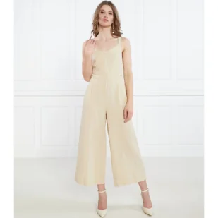 Pepe Jeans London Lniany kombinezon ALISHA | Classic fit - Kombinezony - miniaturka - grafika 1