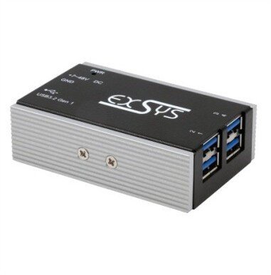 HUB USB Exsys Exsys EX-1181HMS-WT 4-portowy hub USB 3.2 Gen 1 15.06.3534